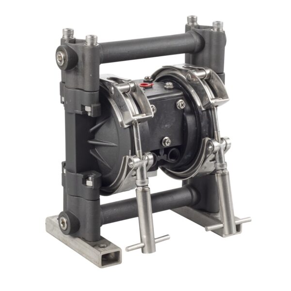 RV Pumps RV10 Metal (3/8″) Air Double Diaphragm Pump Metallic - Image 2